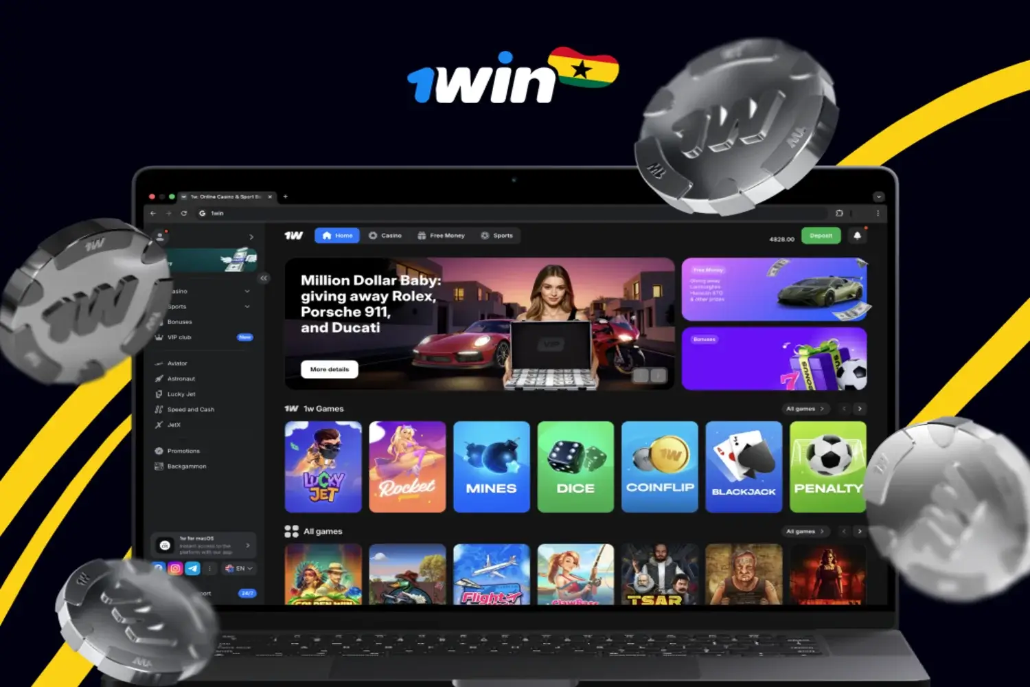 1win App Download Ghana 2025 | Android & iOS Mobile